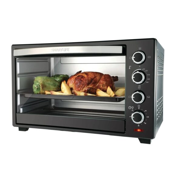 Horno Eléctrico Smartlife 50 L – Modelo SL-TOR050PN (Negro)